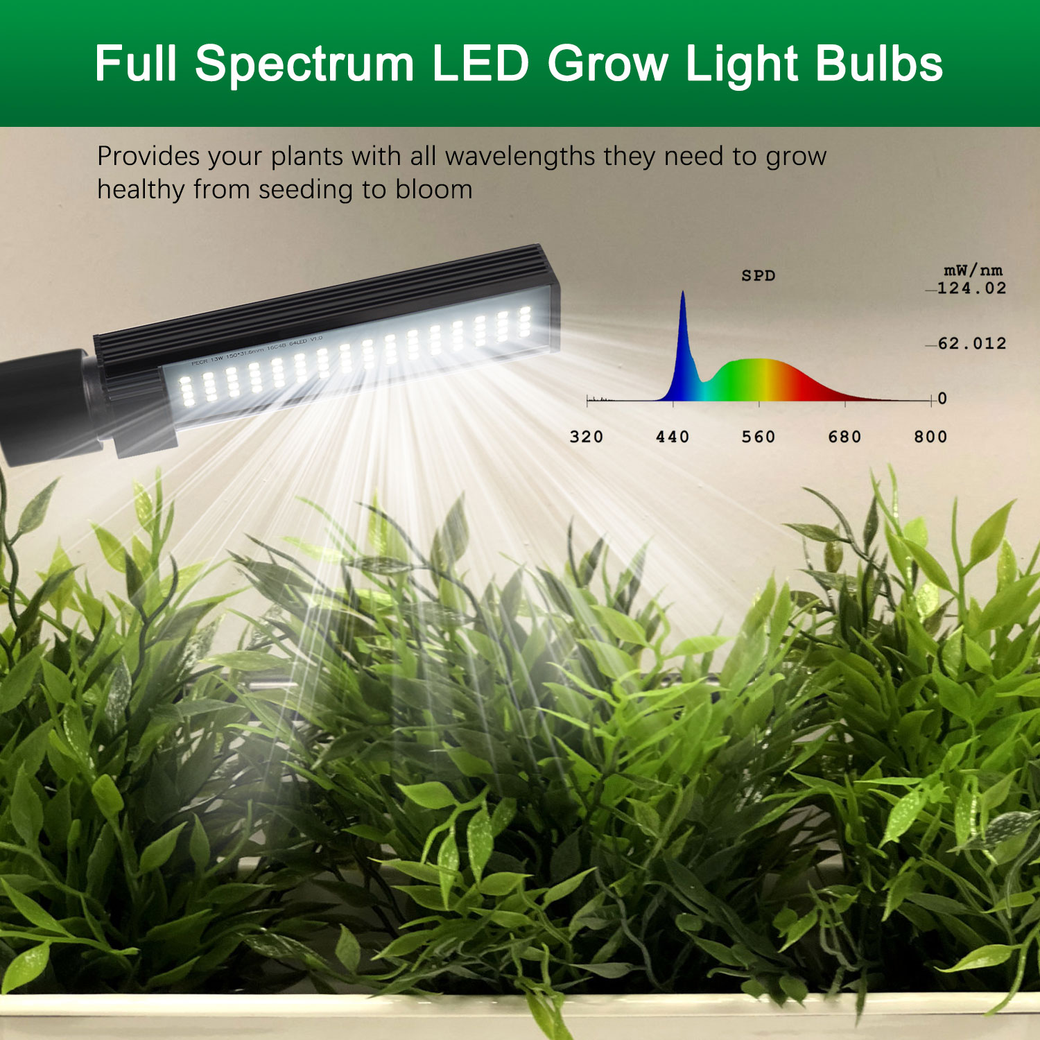GrowFast E27 13W - 7