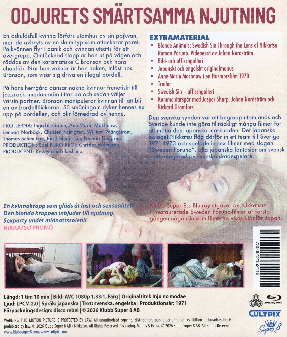 Odjurets Smärtsamma Njutning (Blu-ray) - 2
