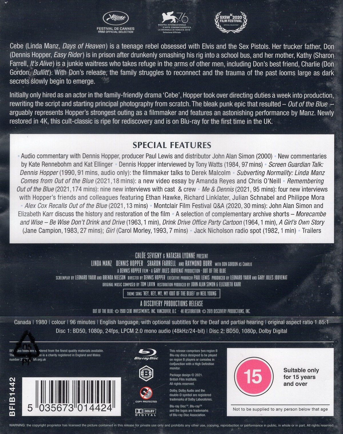 Out of the Blue (Limited Edition) (ej svensk text) (Blu-ray) - 2