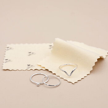 by faith - miniputsduk för smycken