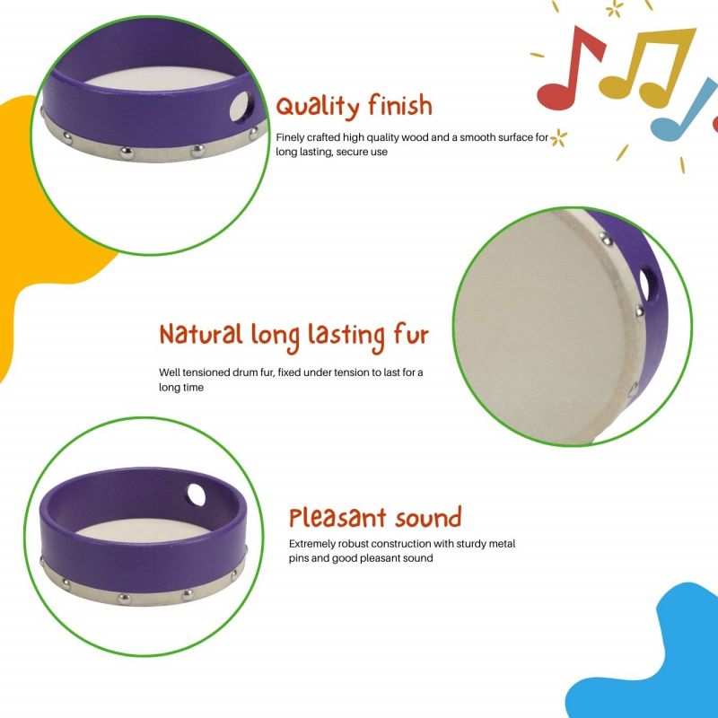 Musikinstrument  Barn Trumma tyska GICO Spielwaren -  15 cm - 4