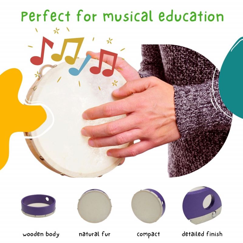 Musikinstrument  Barn Trumma tyska GICO Spielwaren -  15 cm - 3