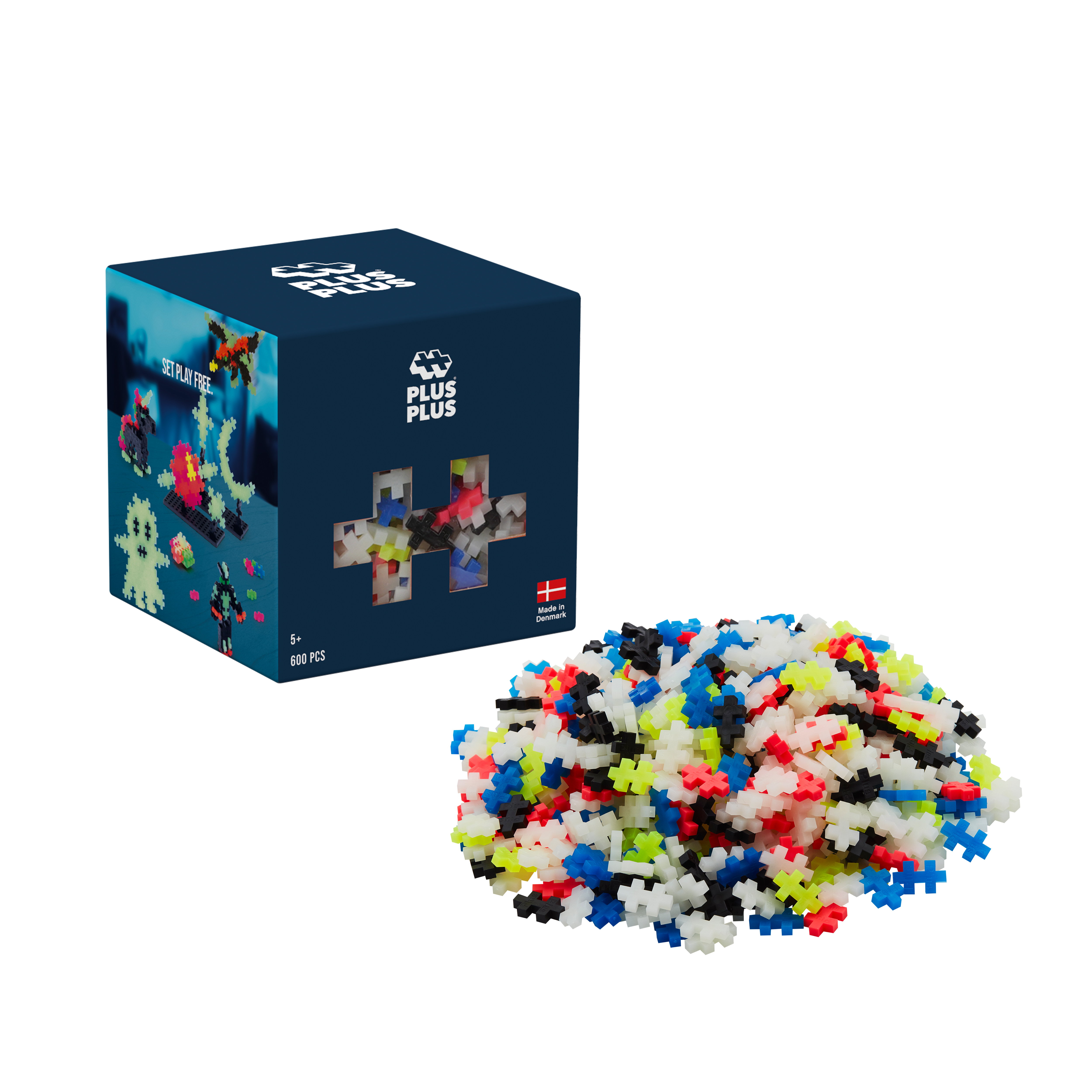 Plus-Plus Glow / 600 bitar