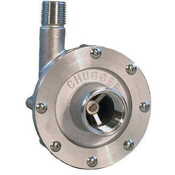 Chugger Max Replacement Head (Center, Stainless)