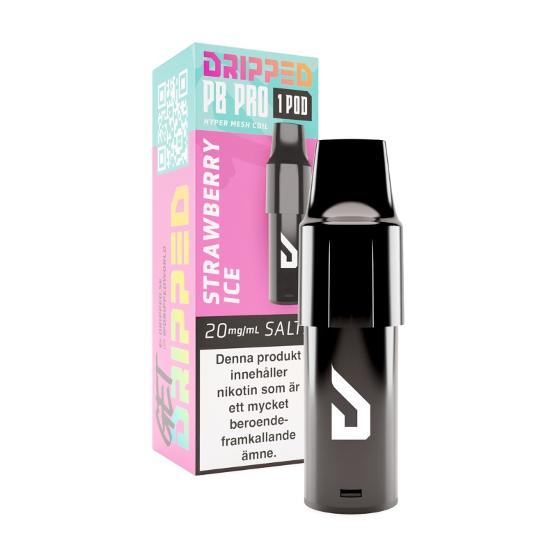 Dripped Panther Bar Pro - Strawberry Ice 20mg