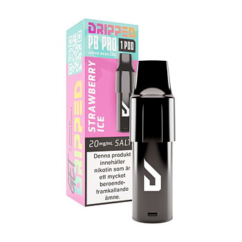 Dripped Panther Bar Pro - Strawberry Ice 20mg