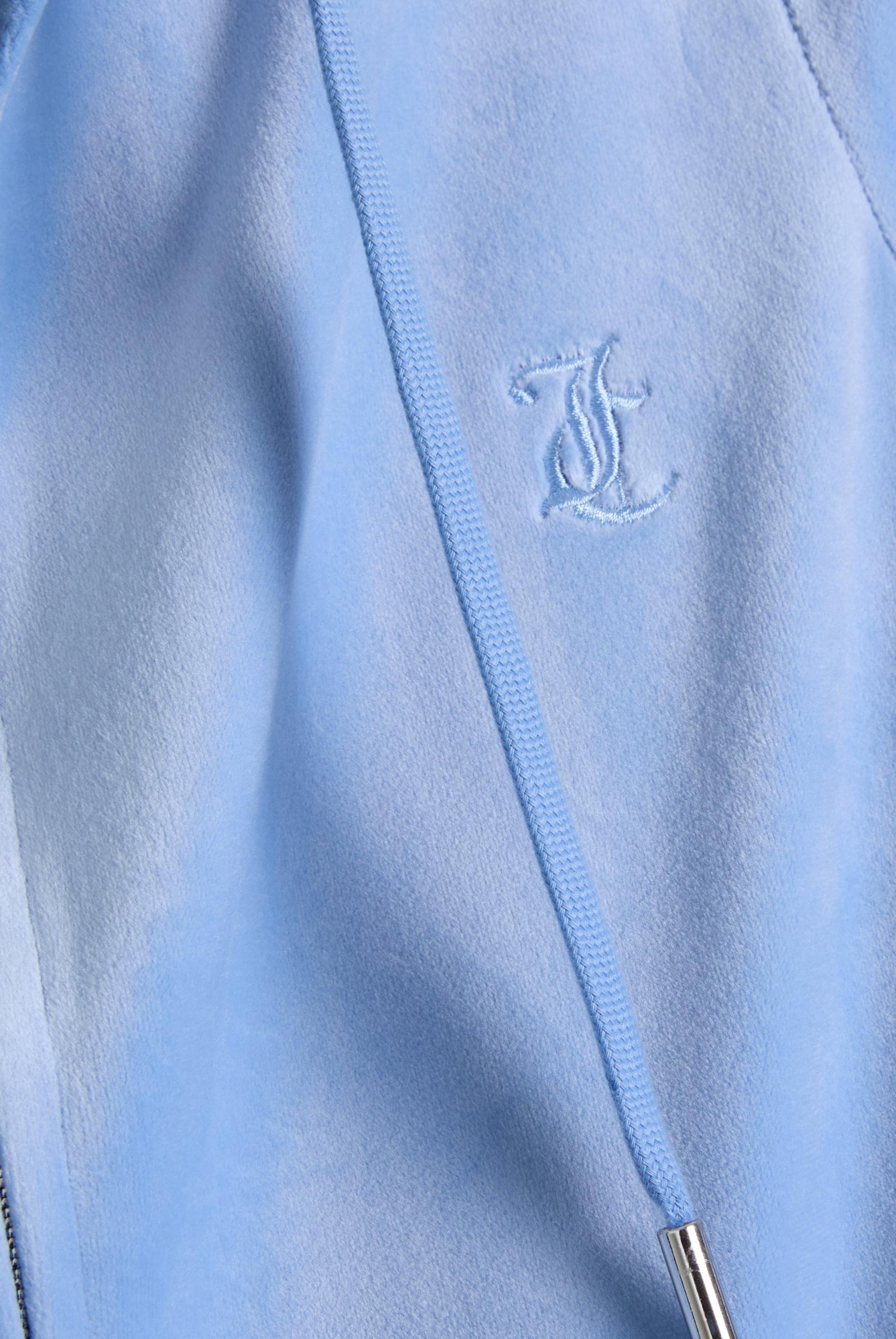 Robertson Zip Throgh Hoodie - Della Robia Blue - Juicy Couture - 6