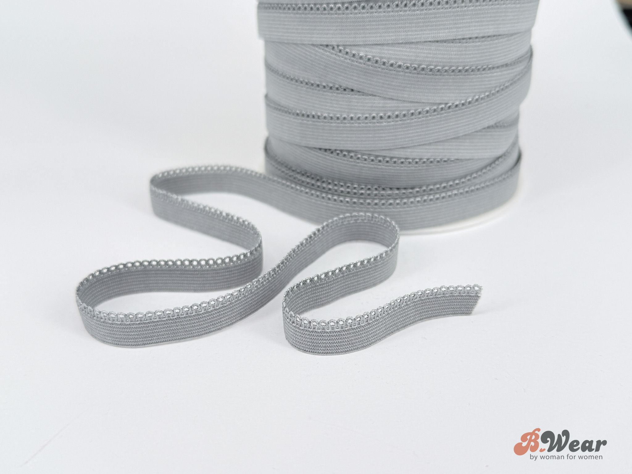 Cute panty elastic 10 mm - Platinum gray