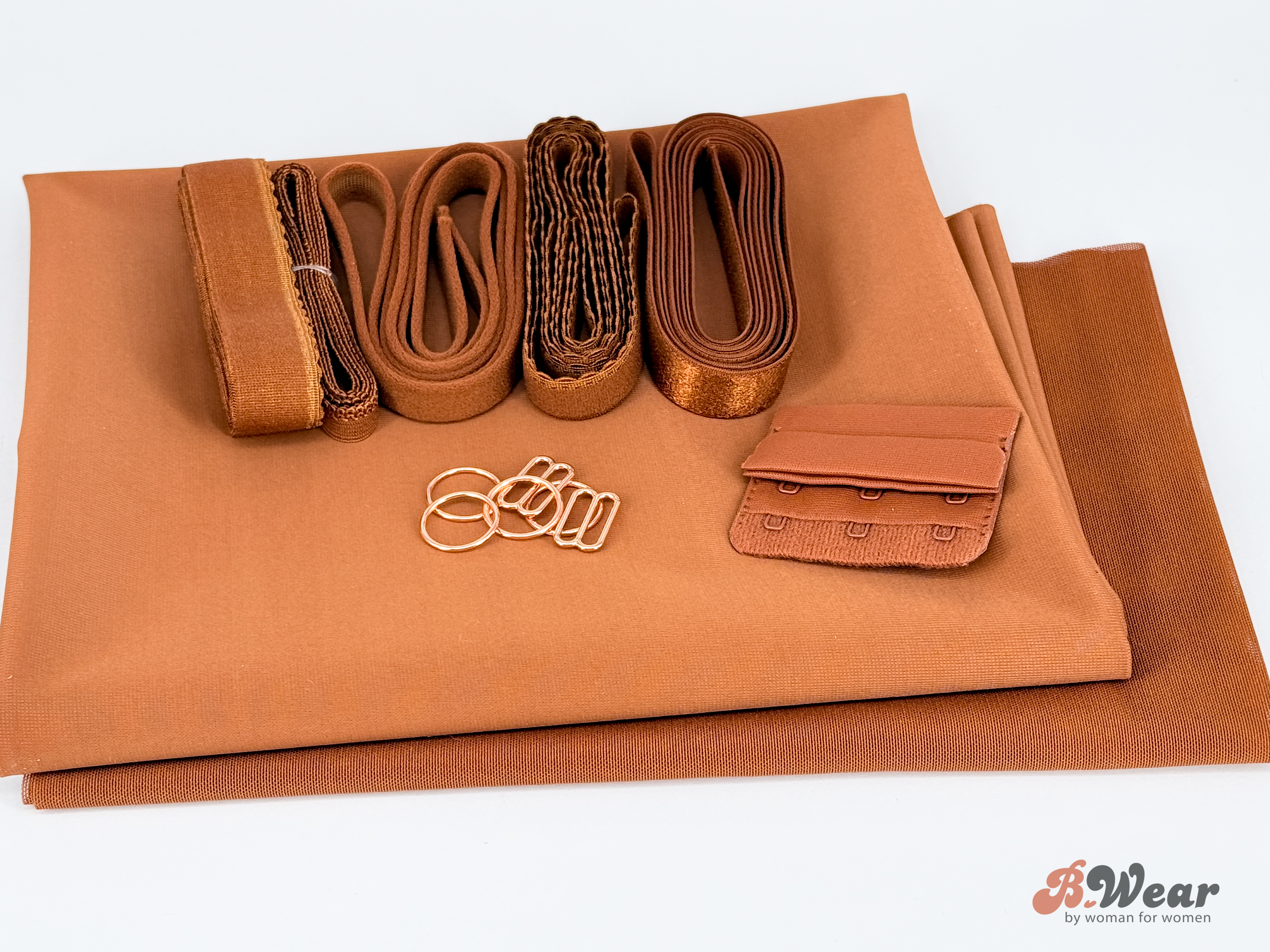 Bra kit without lace - Chestnut