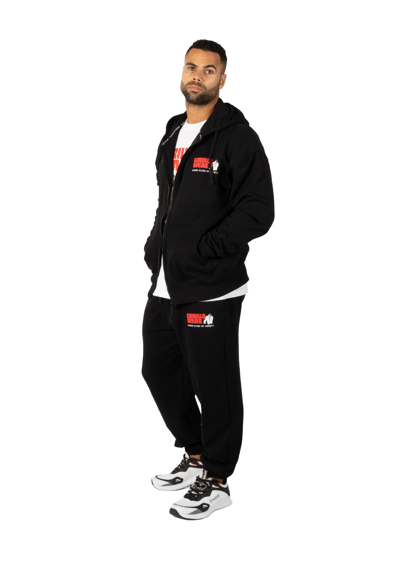 Classic Oversized Sweatpants, black - 4