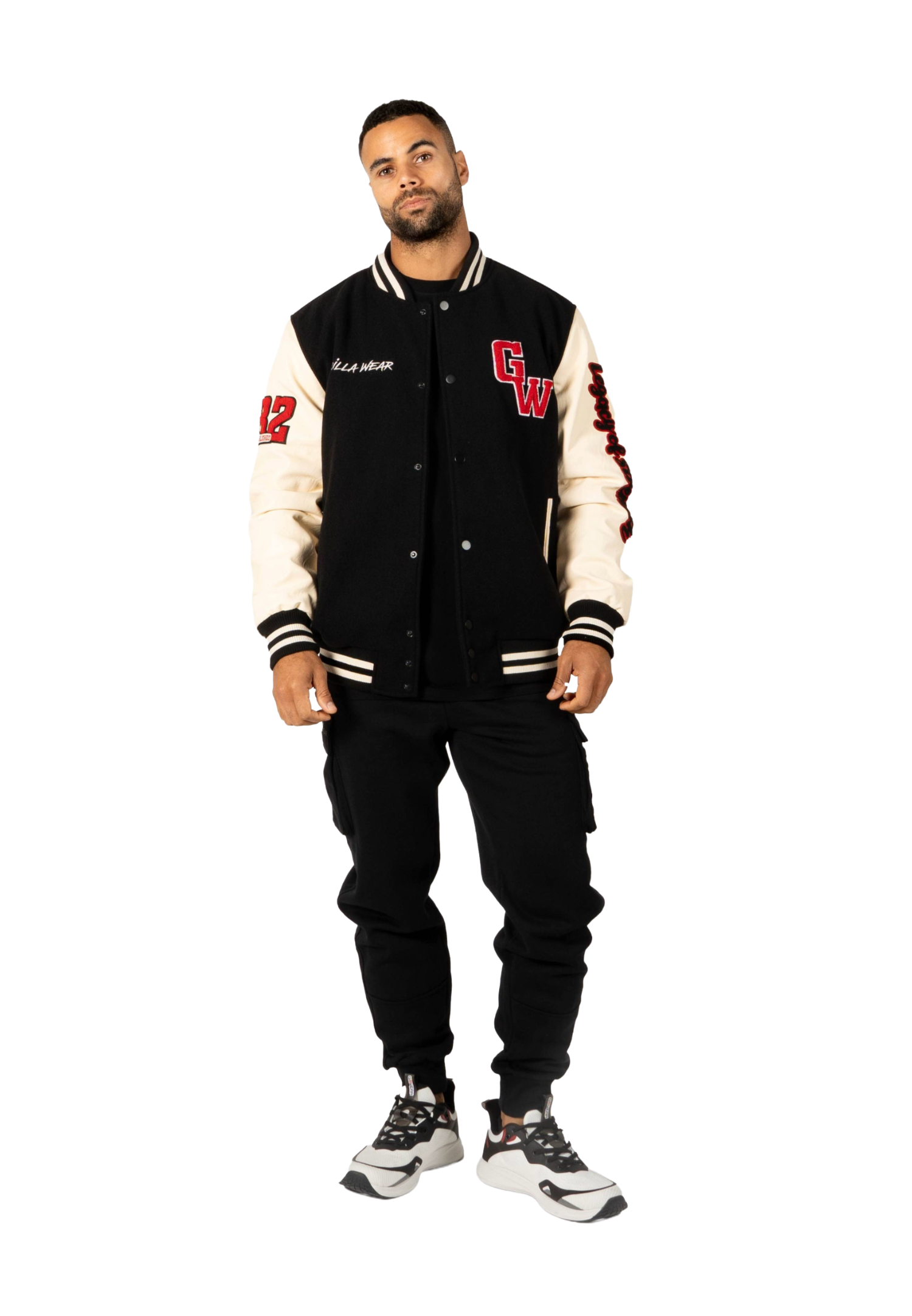 Saint Louis Varsity Jacket, black - 4