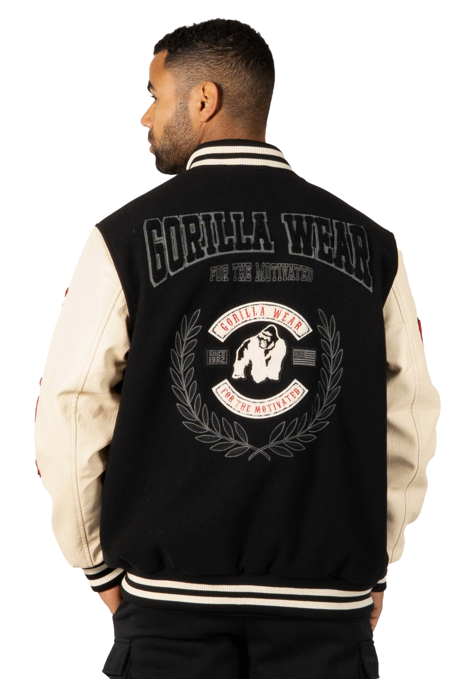 Saint Louis Varsity Jacket, black - 2