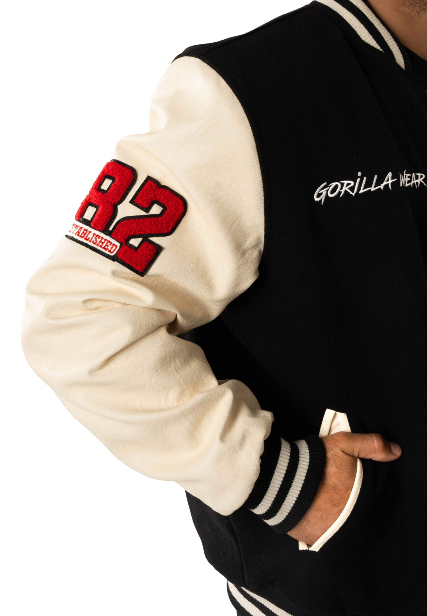 Saint Louis Varsity Jacket, black - 7