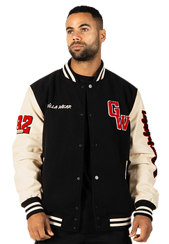 Saint Louis Varsity Jacket, black