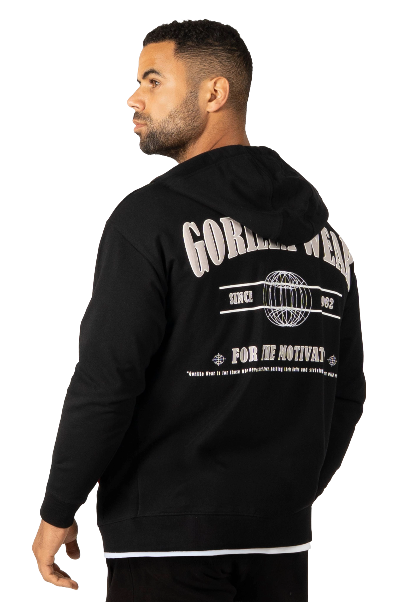 Scofield Zipped Hoodie, black - 7