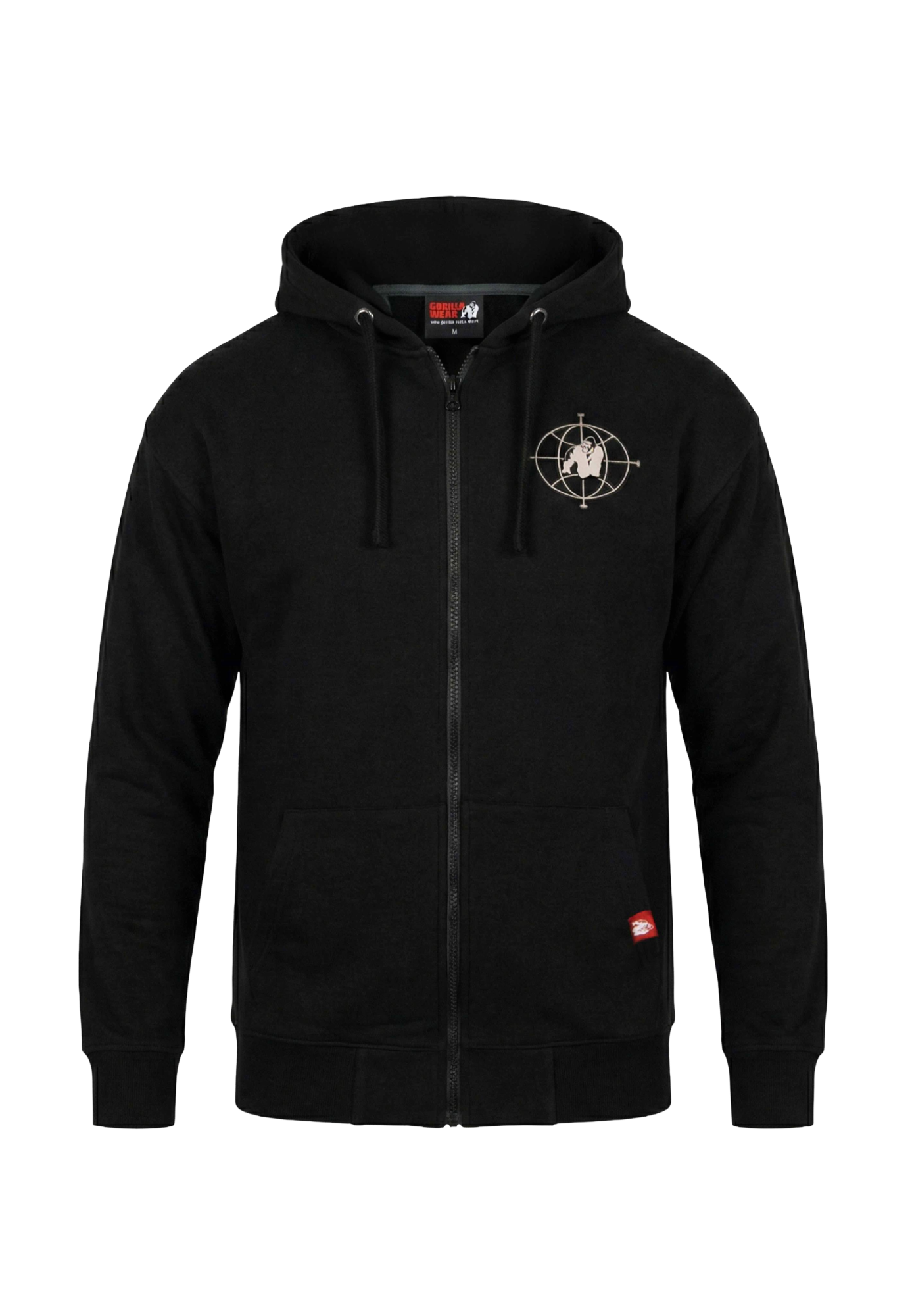 Scofield Zipped Hoodie, black - 8