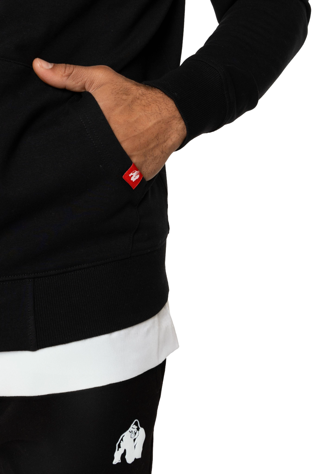 Scofield Zipped Hoodie, black - 5