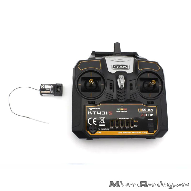 KYOSHO - Blizzard 2.0 - incl 2200 NiMh Battery/USB Charger - Ready To Run - 10