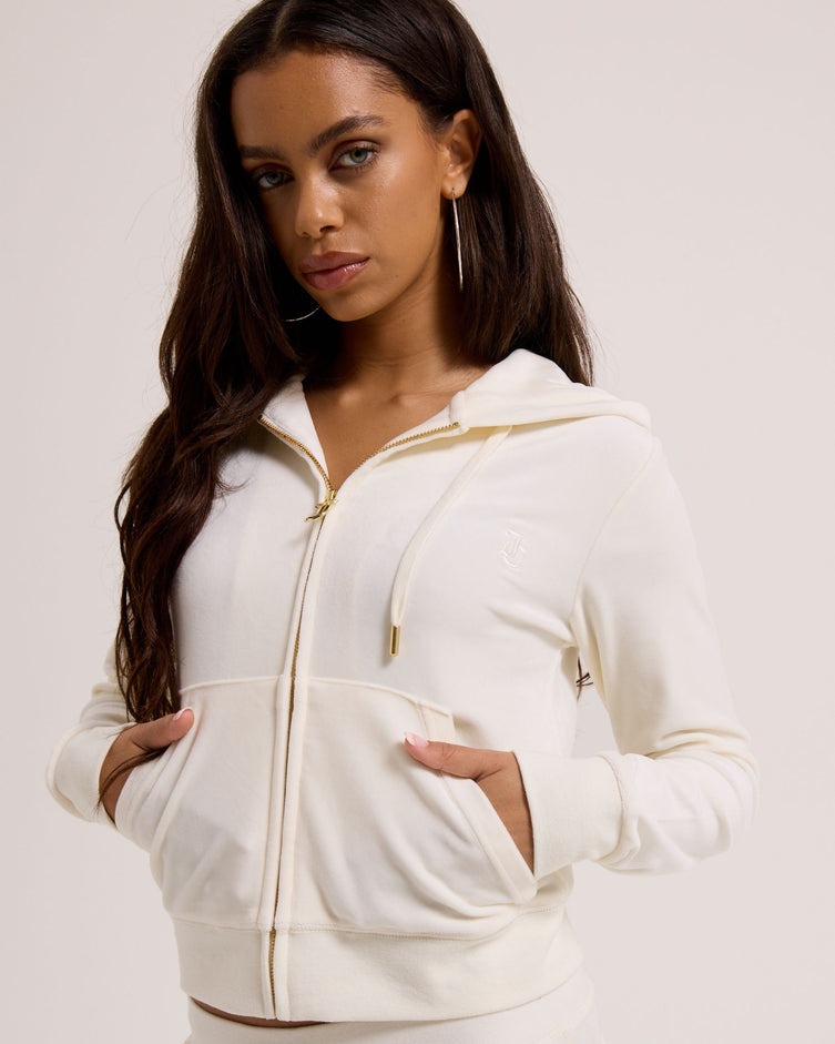 Robertson Hoodie Gold Hardware - Sugar Swizzle - Juicy Couture