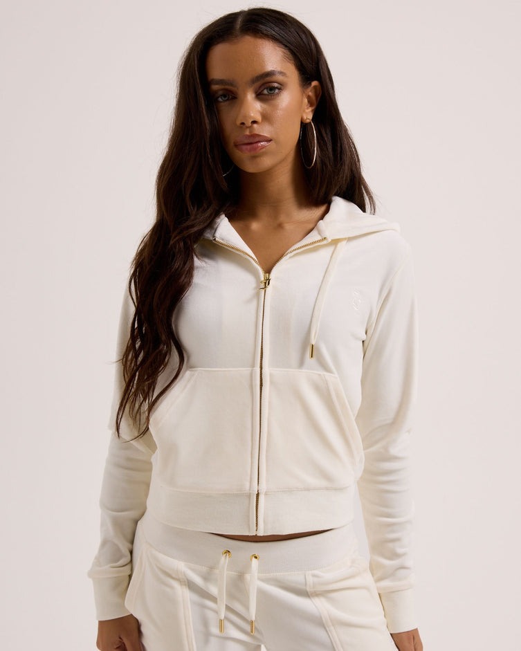 Robertson Hoodie Gold Hardware - Sugar Swizzle - Juicy Couture