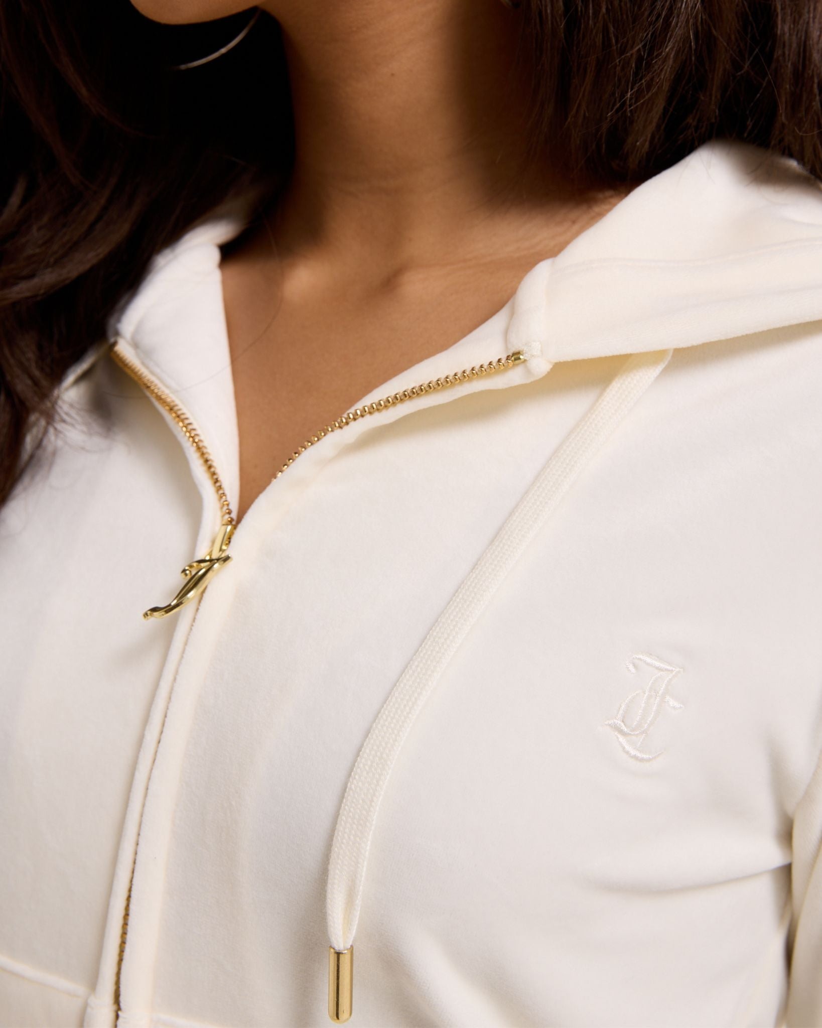 Robertson Hoodie Gold Hardware - Sugar Swizzle - Juicy Couture - 4