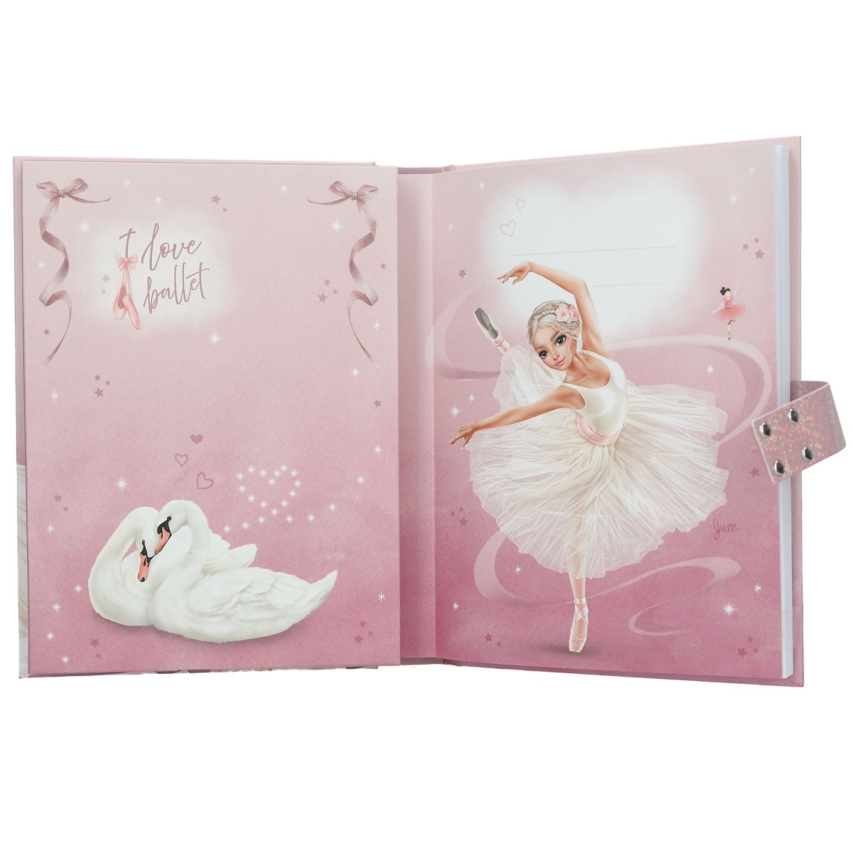TOPModel Dagbok med kod & musikBALLET - 4