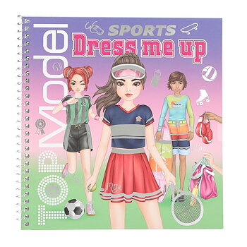 TOPModel Dress Me Up SportStickersbok