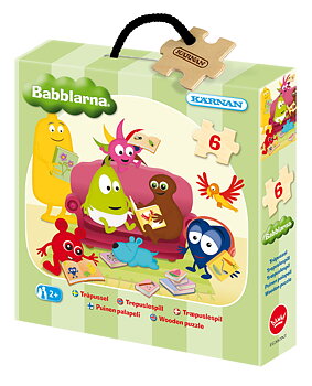 Babblarna Träpussel 6 bitar
