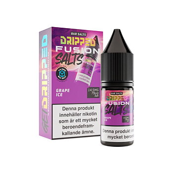Dripped Fusion Salts - Grape Ice 14,5mg