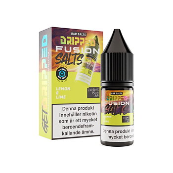 Dripped Fusion Salts - Lemon & Lime 14,5mg