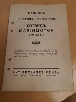 Handbok / Reservdelsförteckning