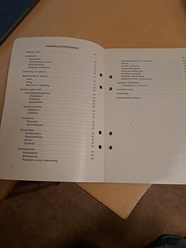 Handbok / Reservdelsförteckning