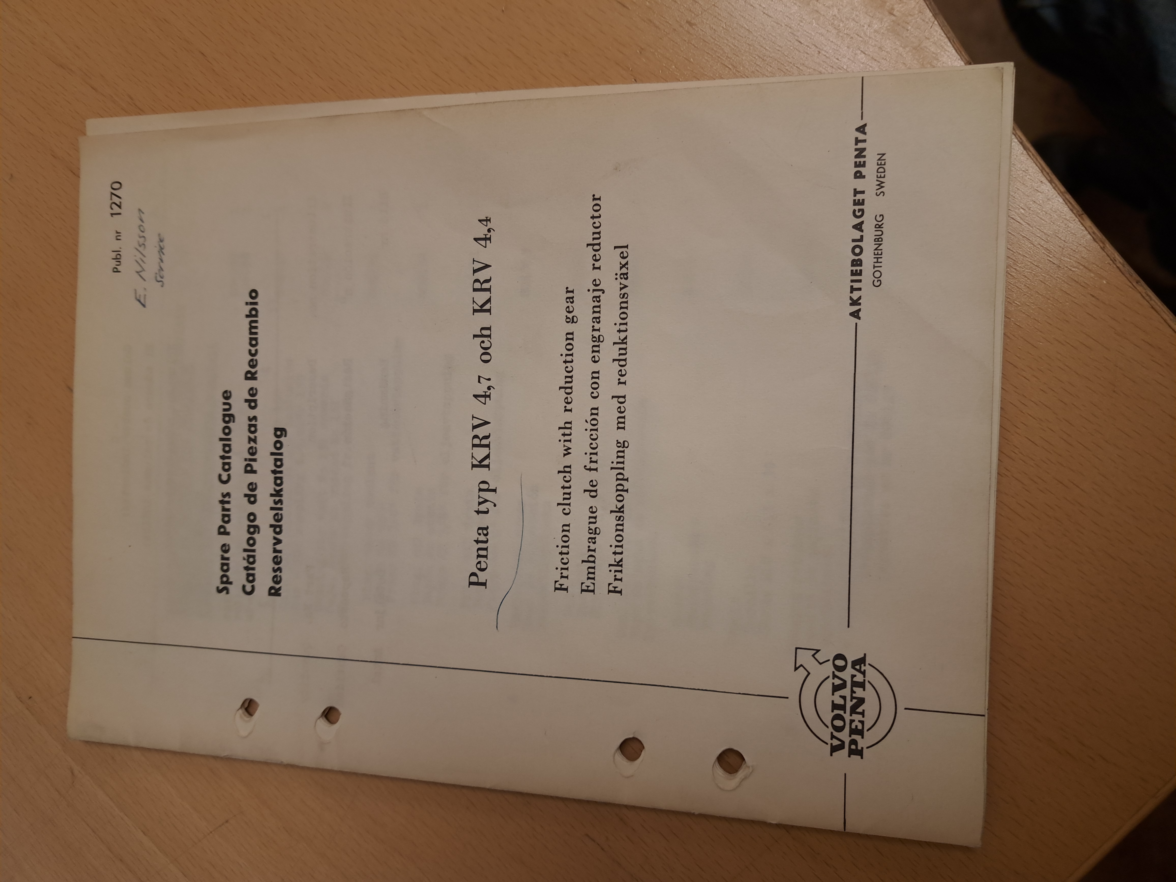 Reservdelskatalog