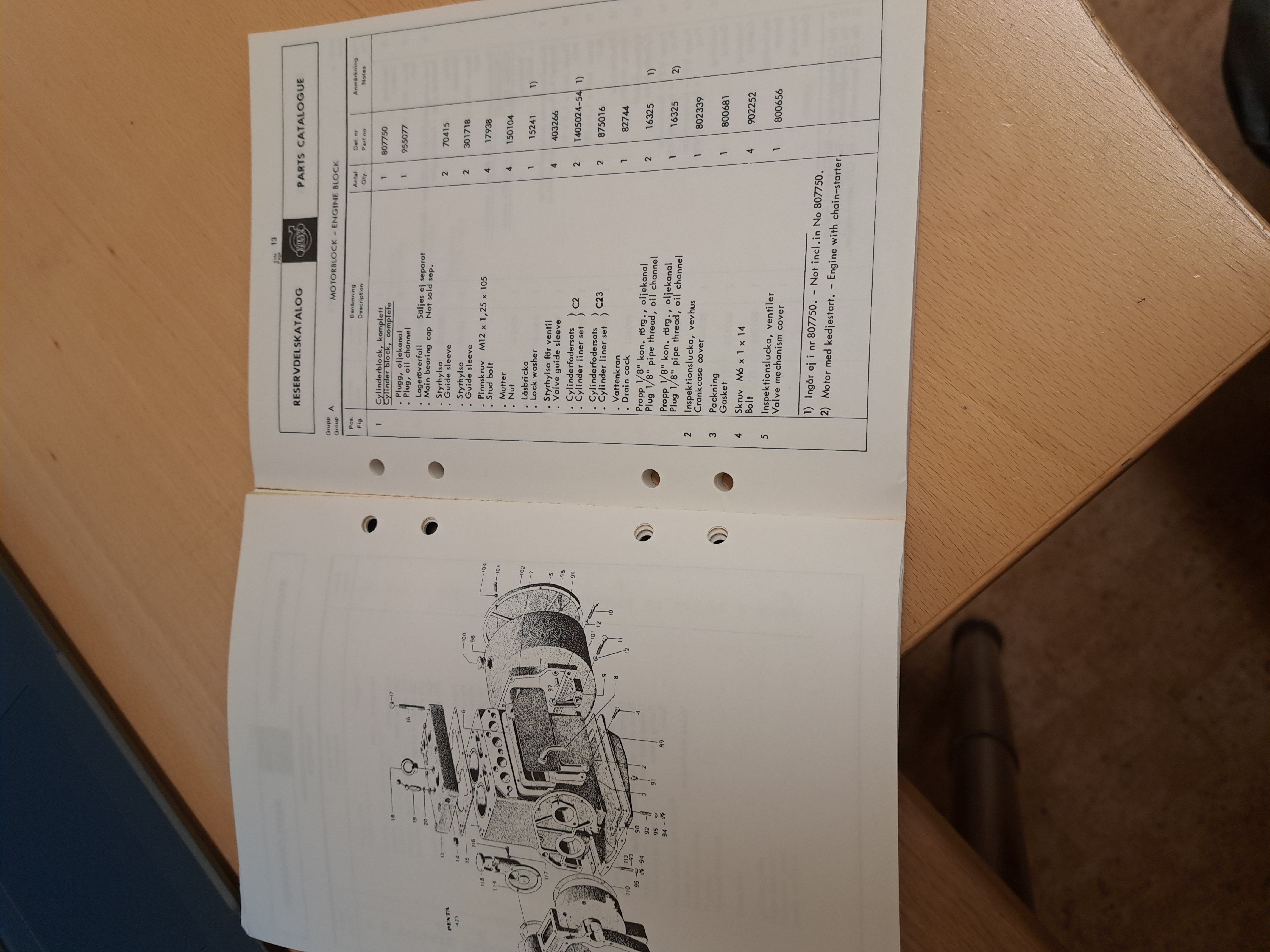 Reservdelskatalog - 2