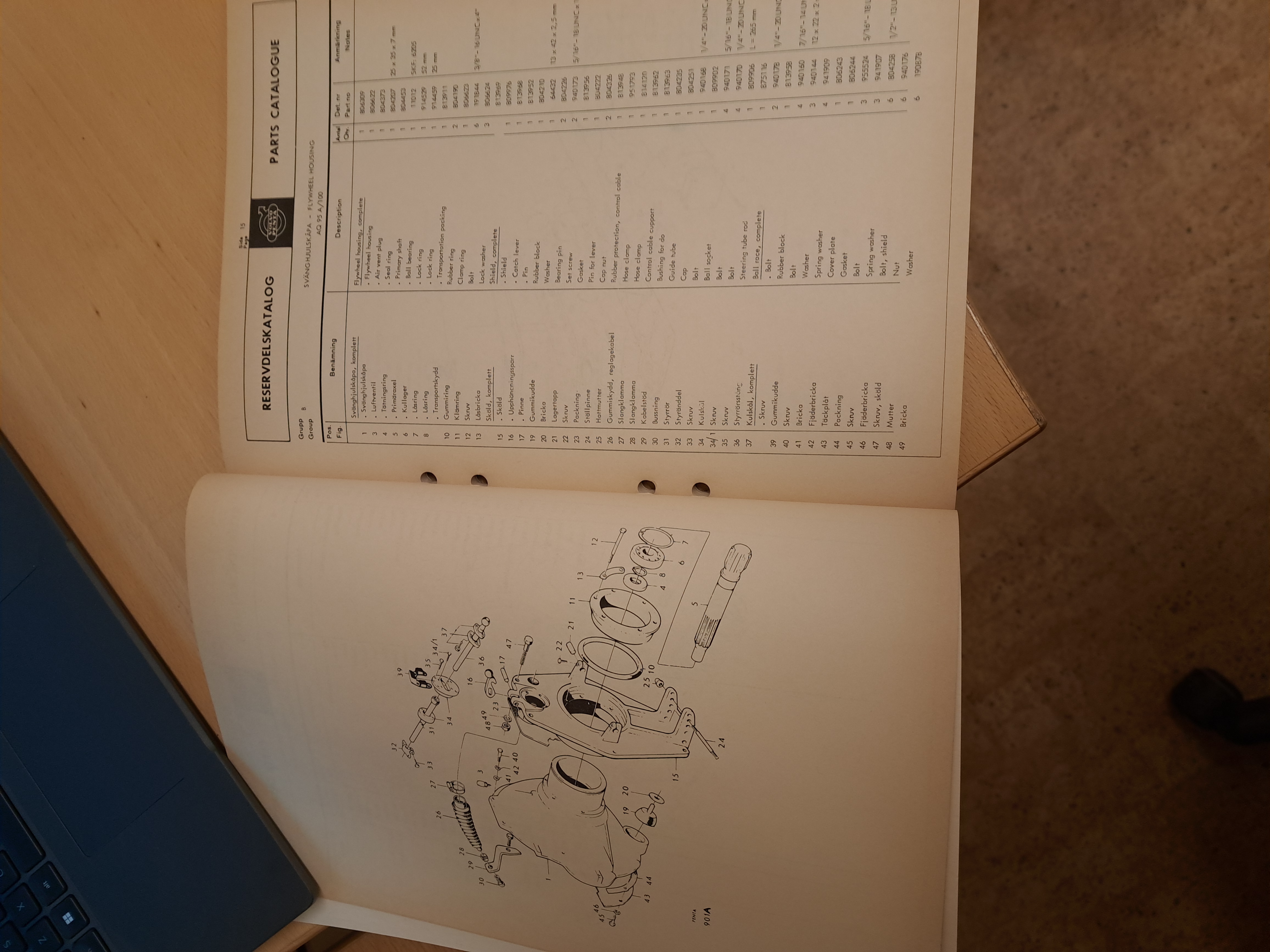 Parts catalogue - 2