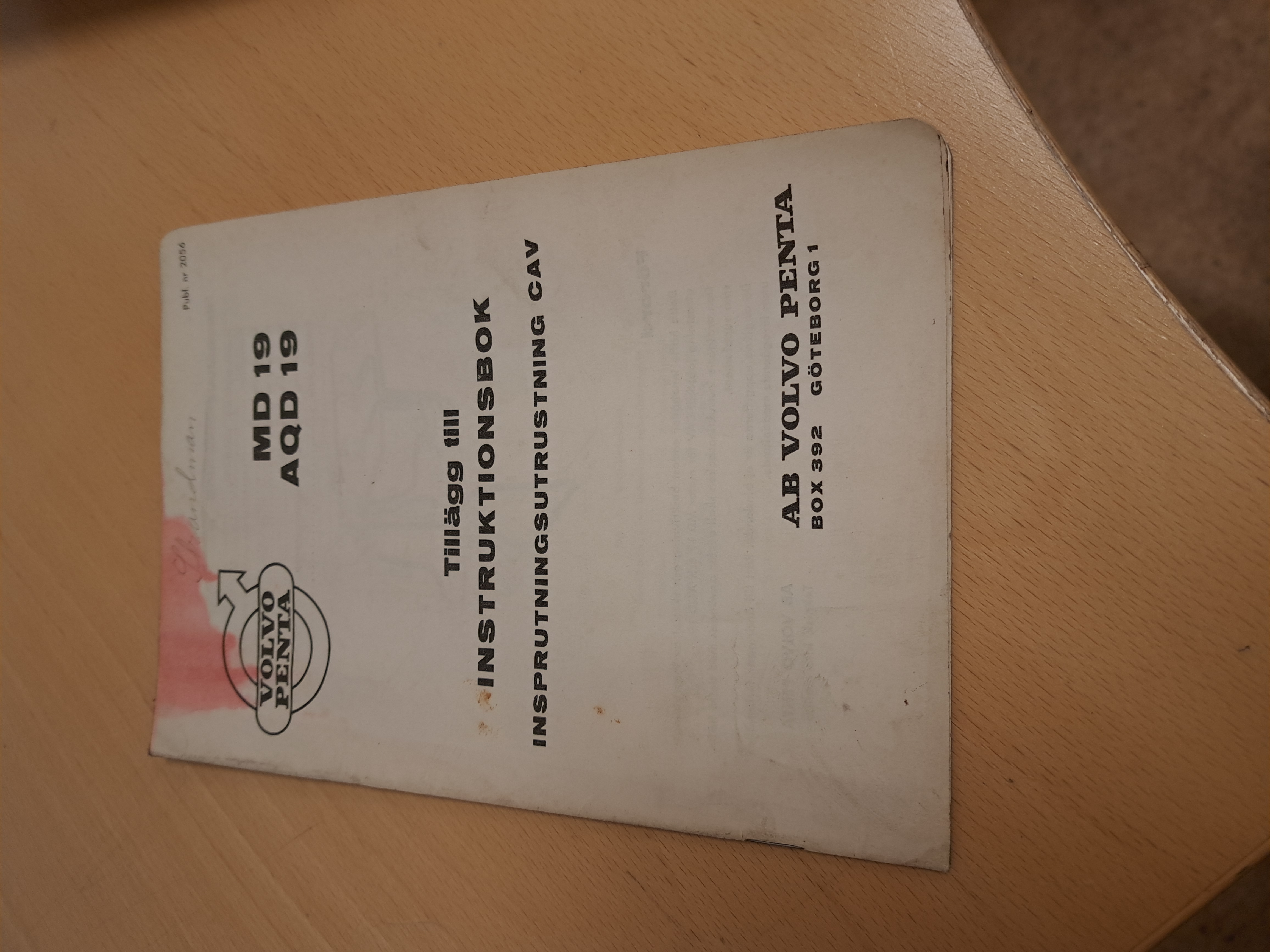 Instruction supplement