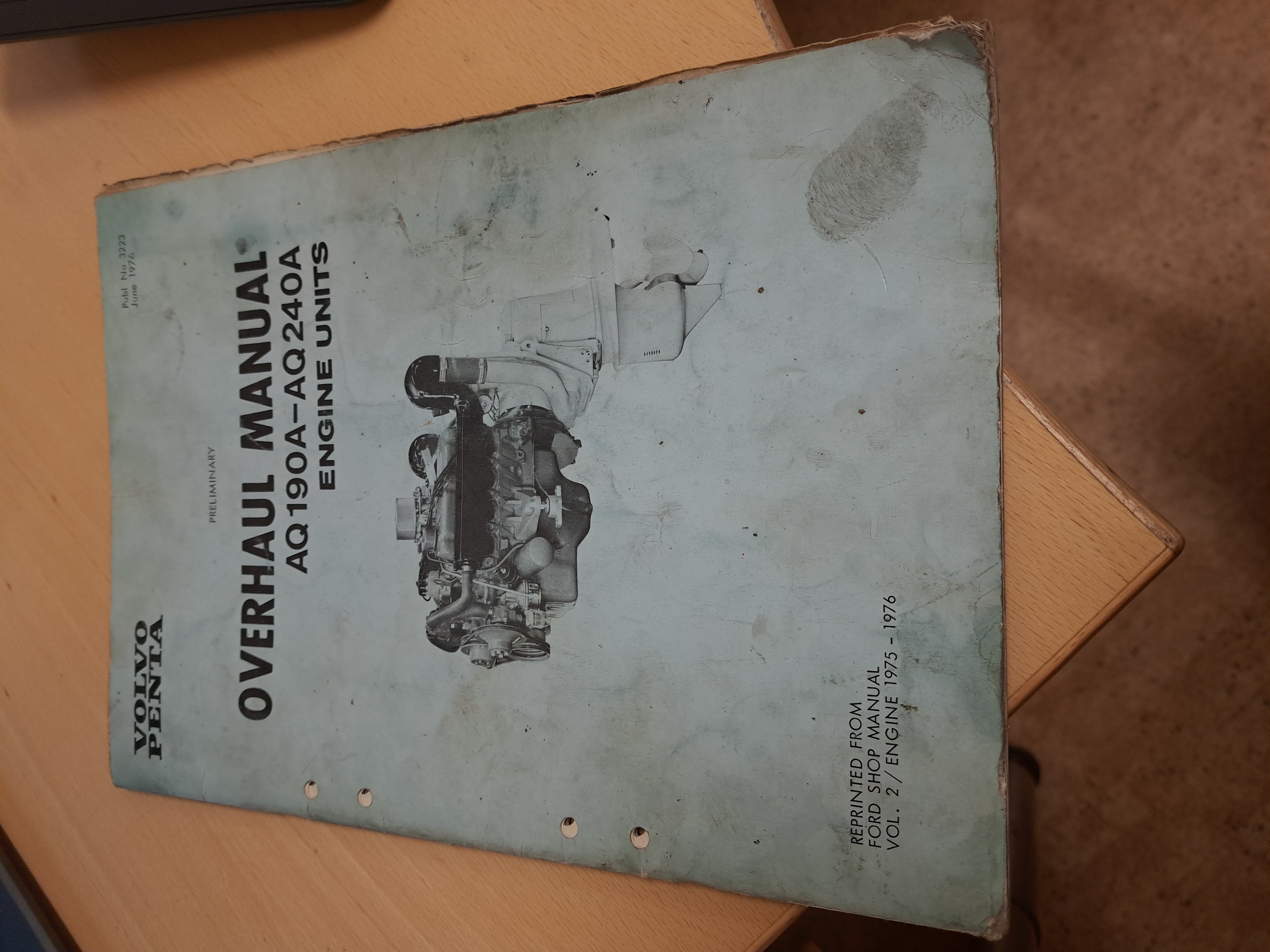 Overhaul manual preliminary