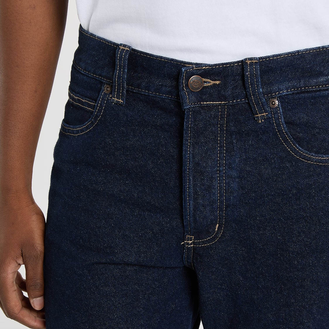 Dickies - 983 Regular Straight Jeans Rinsed - 5