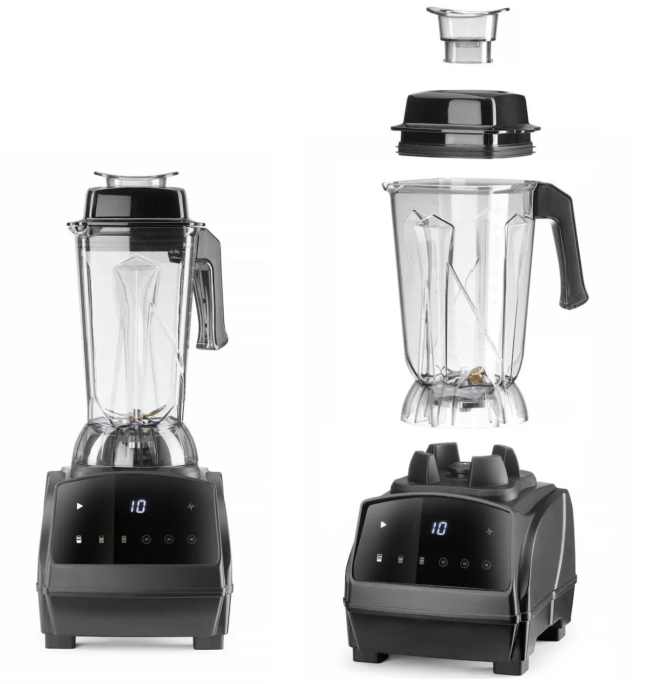 Blender Barmixer med BPA-fri kanna Hendi - 5