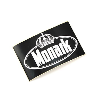 Monark-dekal, NOS 100x65 mm, MC/knallert