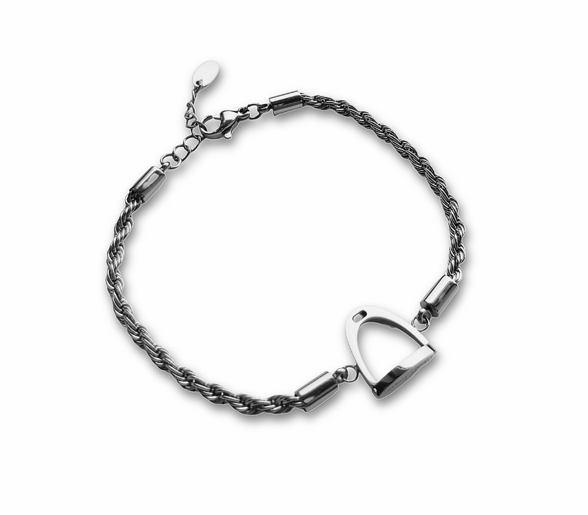 Odelberg Jewlery Stirrup Bracelet Silver