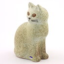 リサ・ラーソン  Murreシリーズ  クリーム色のネコ  Midiサイズ  21cm  1975年