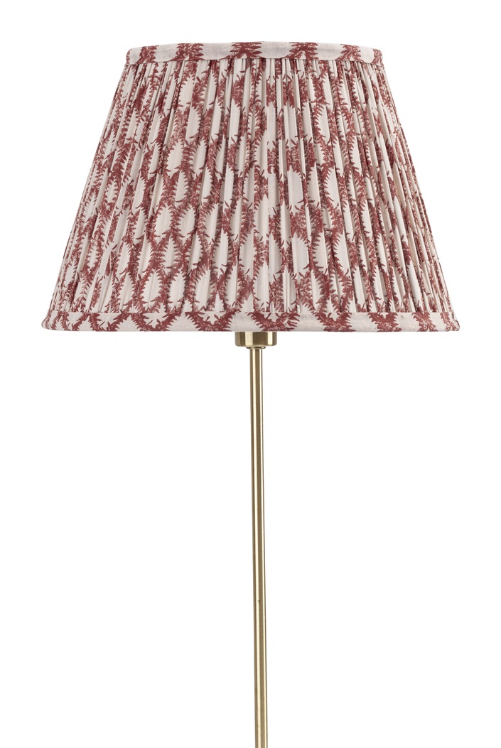 Chamois Lampshade Drum  Cypress Red - 2