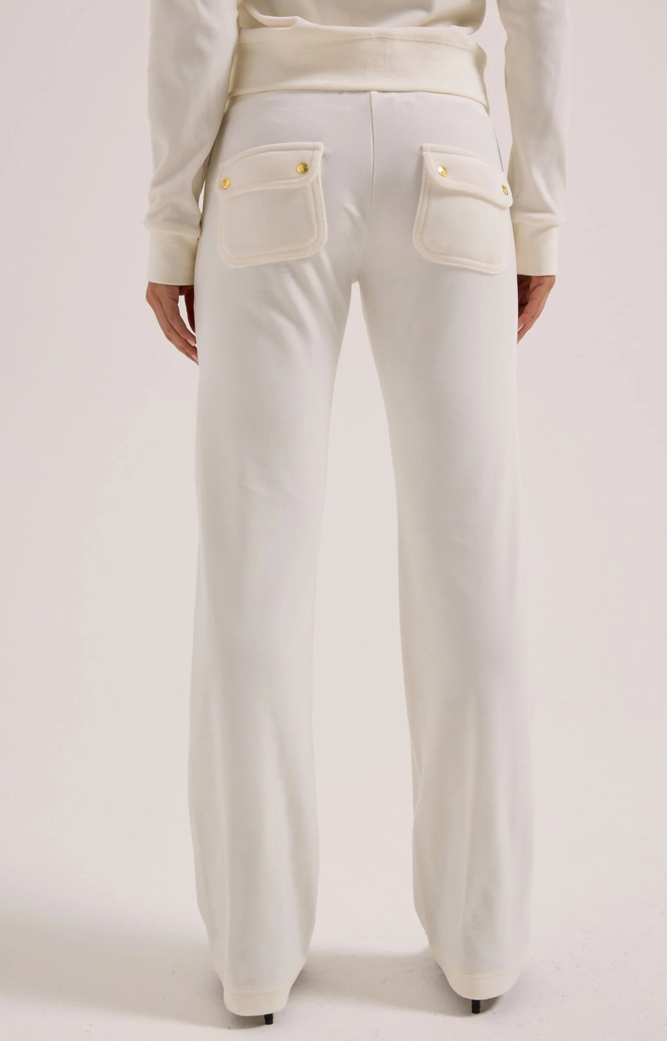 Del Ray Trackpant Gold Hardware - Sugar Swizzle - Juicy Couture
