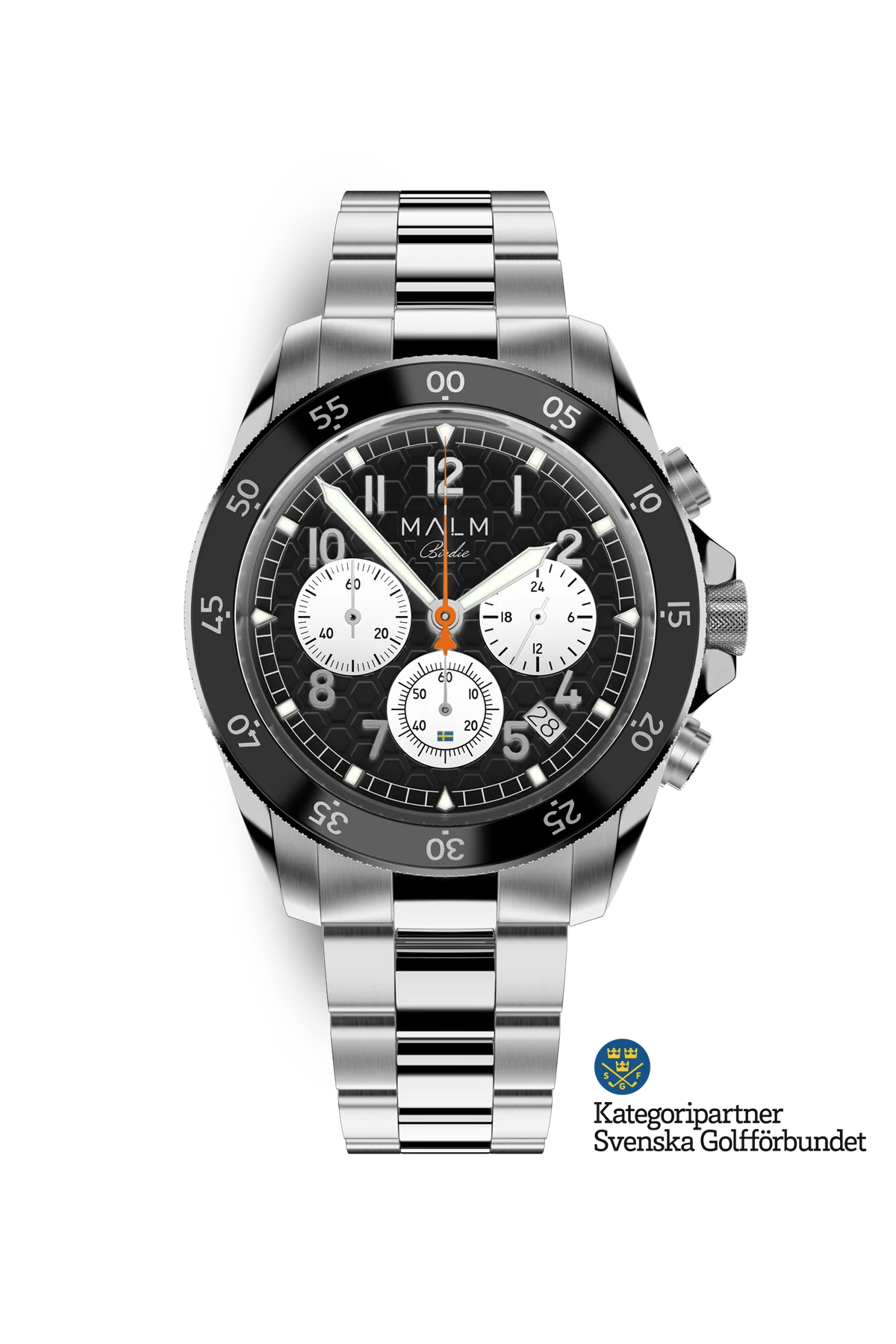 Dalton Birdie Black Chronograph 41mm 