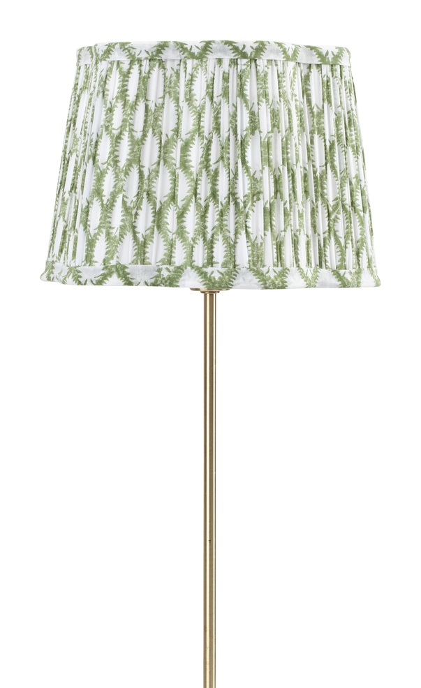 Chamois Lampskärm Scallop Cypress Light Green
