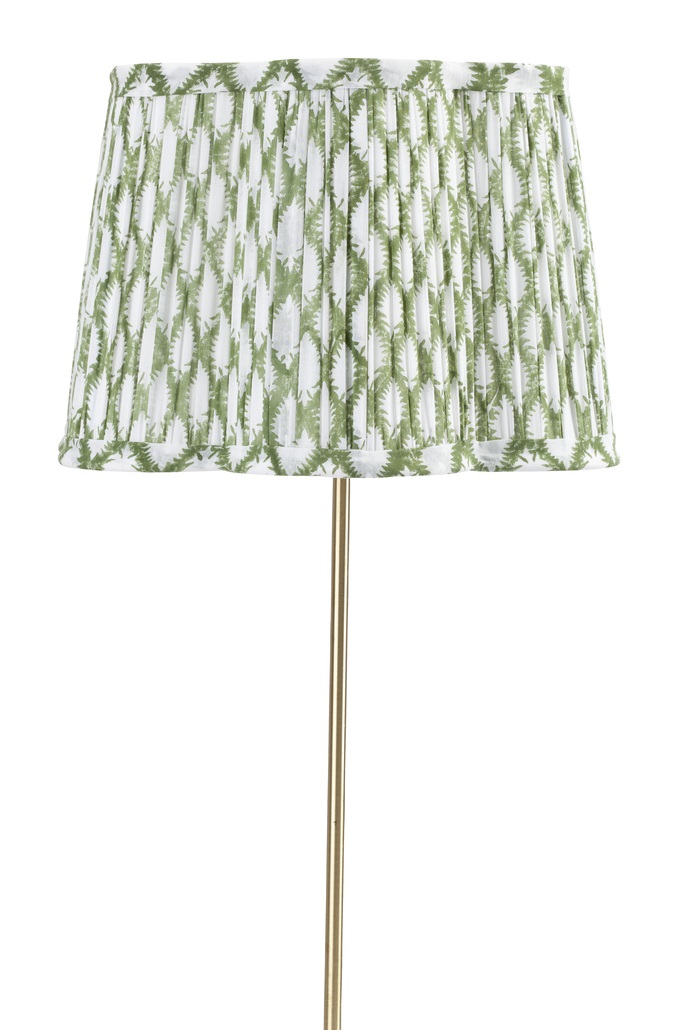 Chamois Lampskärm Scallop Cypress Light Green - 2