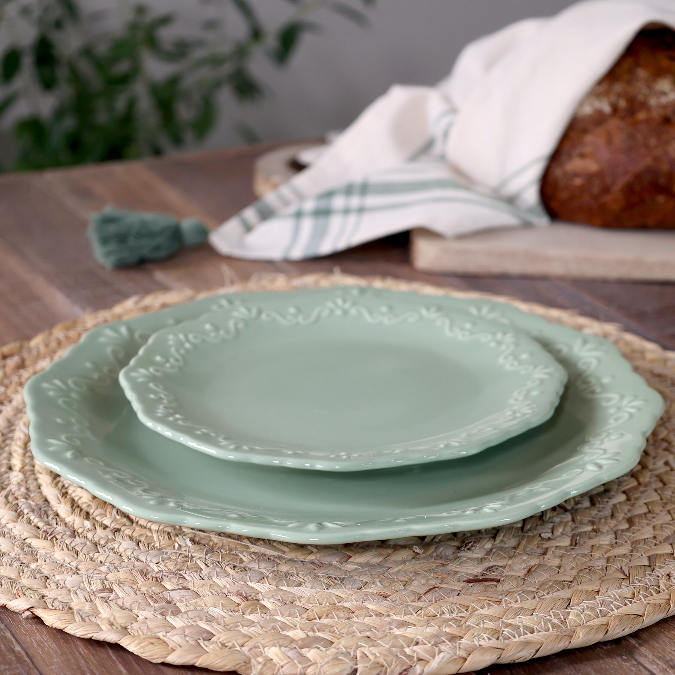 Provence Dinner Plate - Ø27 cm - Green