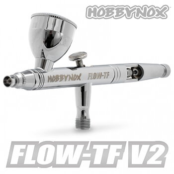 FLOW‑TF V2 Top Feed 0.3/0.5/0.8 mm with 2/5/13 cc 1.8m Hose