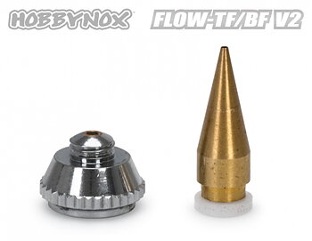 FLOW‑TF/BF V2 Needle & Nozzle Set 0.5 mm